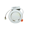 Đèn LED âm trần viền trắng bạc