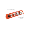 Ổ cắm 3 chịu tải 2200W không dây màu cam