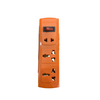 Ổ cắm 3 chịu tải 2200W không dây màu cam