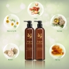 Cặp dầu gội, xả hữu cơ Motherland Argan & Moringa | Giảm rụng | Kích thích mọc tóc | Kiềm dầu chống bết tóc từ gốc | Dung tích 1000ml