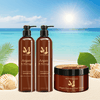 Combo dầu gội, xả, hấp Argan & Moringa Motherland 1500ml Chăm sóc toàn diện cho mái tóc