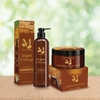 Combo dầu gội hữu cơ + Dầu hấp lạnh Argan Essential Hair Mask | Chăm sóc toàn diện cho mái tóc chỉ với 1 bộ sản phẩm | Dung tích 1000ml