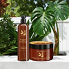 Combo dầu gội hữu cơ + Dầu hấp lạnh Argan Essential Hair Mask | Chăm sóc toàn diện cho mái tóc chỉ với 1 bộ sản phẩm | Dung tích 1000ml