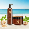 Combo Dầu Gội Hữu Cơ + Dầu Hấp Siêu Mượt Argan Essential Hair Mask 1000ML