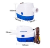 Máy bơm chìm phao tự động 12v lưu lượng 4,4m3/h 1100GPH