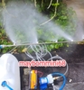 Bộ máy bơm tưới lan 12v 130w cao cấp dùng bes inox 7 lỗ điều chỉnh