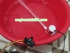 Bơm hồ cá, hòn non bộ 12v 20w kèm điều khiển lưu lượng và nguồn 12v