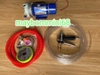 Bộ máy bơm rửa xe, vệ sinh điều hoà, tưới cây 12v 250w dùng trực tiếp ăc quy