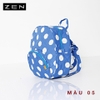 Ba lô vải nhiều màu ZEN 28x33x10cm