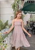 20/V033/L/05/VÁY MAXI, 2 DÂY, BE