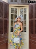 DG 21/V005/01//VÁY MAXI, SN, H.V VÀNG