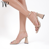 TAP sandal Mũi vuông 7cm