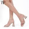 TAP sandal Mũi vuông 7cm