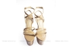 Miss Grand Đúp Sandals Dây Chéo 15cm Nu Bóng