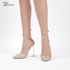 Eva Slingback vàng đồng phối trong