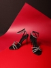 EVA sandal viền đá đen