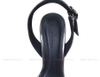Sandals Gót Sắt Ngang Mãnh 11cm Xám