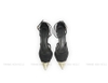 Souvenir Slingback Bít Mũi 11cm Lưới Đen