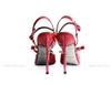 Souvenir Slingback PU Nơ Đỏ