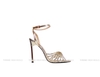Eva sandal chéo gấp vàng đồng