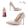 Pump Gót Nhọn 11cm Nu Mờ PGN-PU11NM