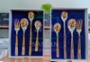 BỘ MUỖNG NĨA KHẮC LOGO DOANH NGHIỆP