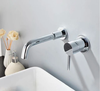 Vòi rửa tay âm tường croom - AZMO1016CR