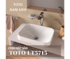Chậu rửa đặt bàn TOTO LT5715 .