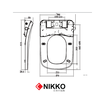 NẮP RỬA THÔNG MINH NIKKO P69162