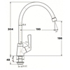 Vòi Rửa Chén Bát American Standard WF-T606