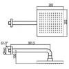 Bát Sen American Standard WF-9052 Vuông