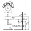 Chậu Rửa Lavabo Treo Góc CAESAR LF5238