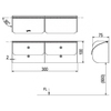 Hộp Đựng Giấy Vệ Sinh đôi Inax CFV-11W