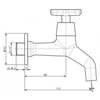 Vòi Lạnh Gắn Tường American Standard WF-T702 Winston