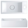 Chậu Rửa Lavabo Treo Tường CAESAR LF5239S kích thước nhỏ