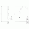 Vòi rửa bát Daeshin DSS-8027 chính hãng , đầu rút tiện dụng