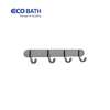 Móc áo EcoBath EC2026-4BU màu ghi xám