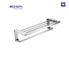 Vắt khăn giàn EcoBath EC211-12 màu inox bóng
