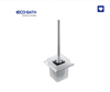 Chổi cọ toilet EcoBath EC211 -15 màu inox bóng