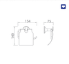Lô giấy EcoBath EC218-03BG màu vàng