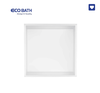 Hộc âm tường EcoBath EC9001MW màu trắng