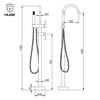 Sen tắm đặt sàn Huge H-SF666C mầu đồng