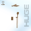 Sen tắm nhiệt độ âm tường HUGE H-ST038C ( vàng mờ )