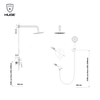 Sen tắm gắn tường HUGE H-STE28M ( mầu ghi xám )
