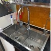 Vòi rửa bát dây rút nóng lạnh Caesar K905C