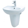 Chậu Lavabo Caesar Chân Ngắn L2152/P2443