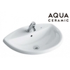 Chậu Rửa Lavabo Âm Bàn Inax AL-2396V AquaCeramic