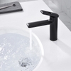 Vòi lavabo nóng lạnh màu đen DL-8032B