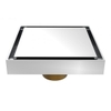 Phễu Thoát Sàn Inax FDV-12F Vuông 120x120 mm (Ø90)