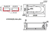 Bồn Tắm Chân Yếm 1.5M CAESAR AT0350L/R